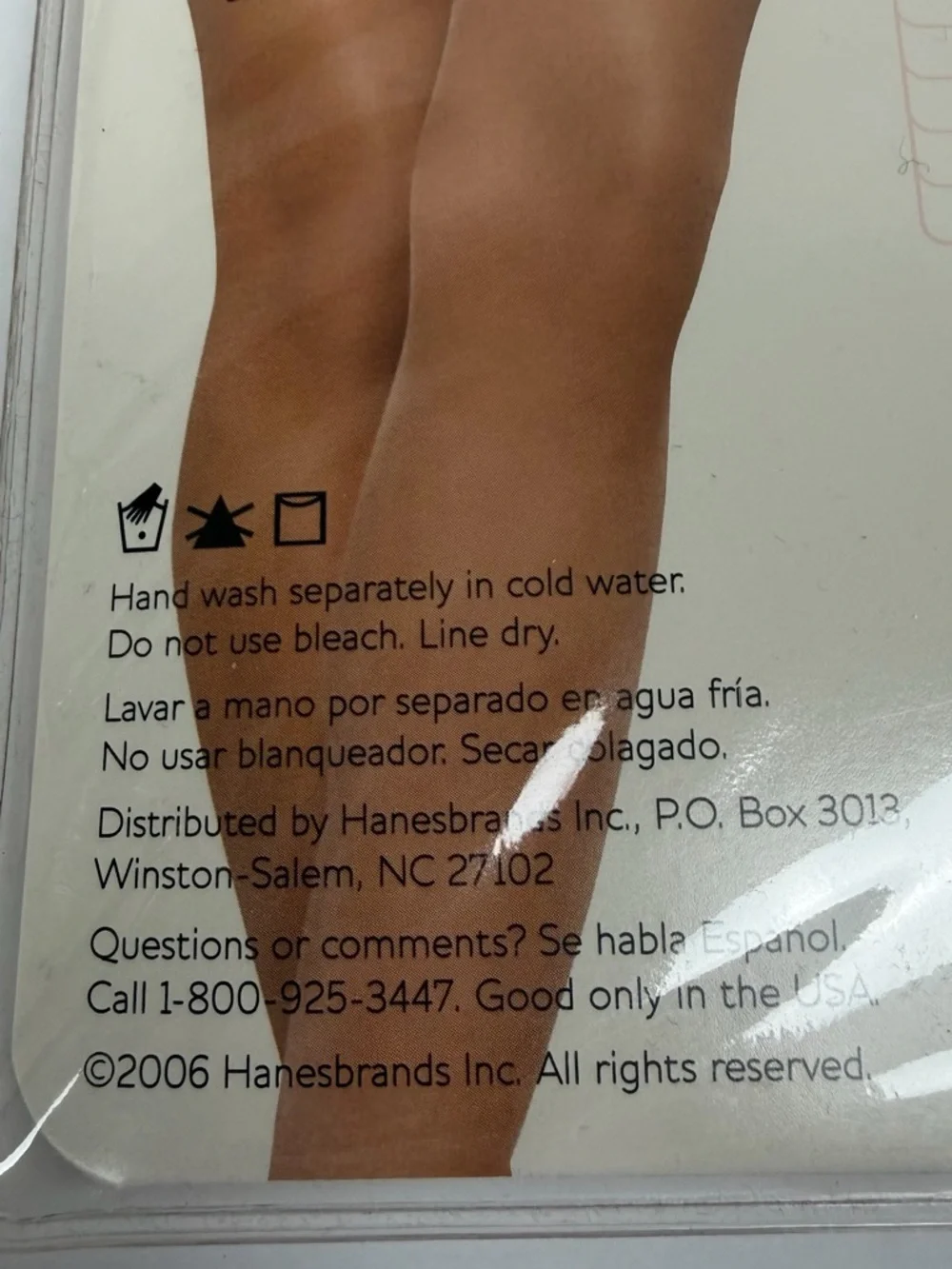 VTG Hanes Solutions Maximum Control Top Pantyhose Buff Beige M Silky Sheer NIP